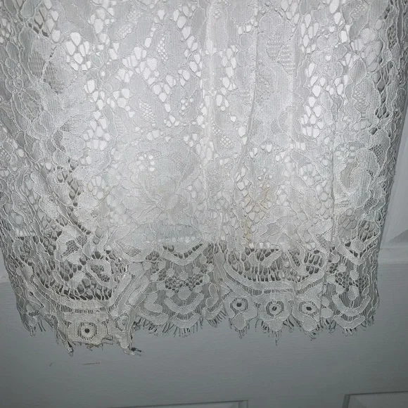 White Lace Dress - Picture 4 of 8